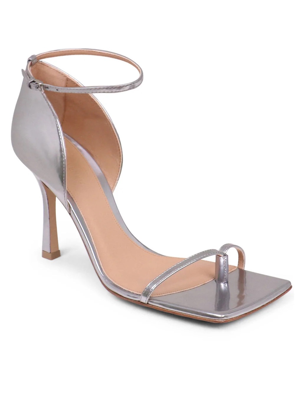 Bottega Veneta High Heel Ankle-Strap Sandal